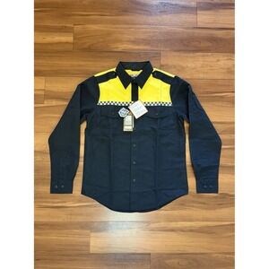 5.11 Tactical Hi-Vis Fast Tac Uniform LS Shirt Black Yellow NWT Men's Size Small